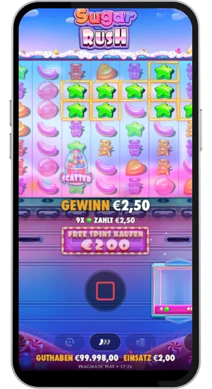 Sugar Rush Spiel starten